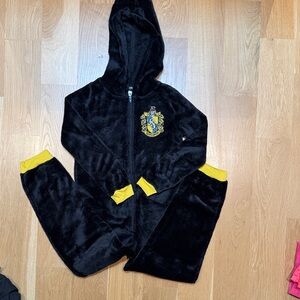 Black and Yellow Kids One Piece Footie